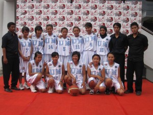 "Tim Basket UM cewek 2009"